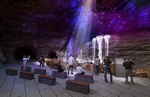 옥천군 장령산자연휴양림 숲속 동굴