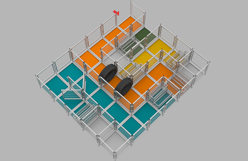 제주소방본부 협소공간 탈출시설 농현훈련장 설치공사